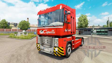 Capelle skin for Renault truck for Euro Truck Simulator 2