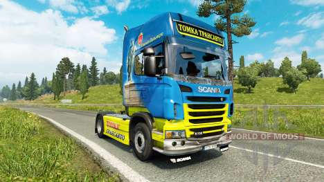 Tomka skin for Scania truck for Euro Truck Simulator 2