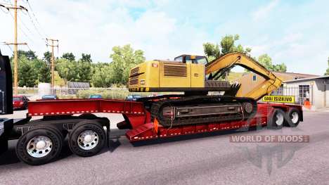 Low sweep with oversized cargo for American Truck Simulator