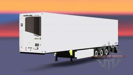 A collection of trailers with different loads v2 for Euro Truck Simulator 2