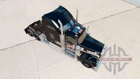 Skin Fast and Furious on the truck Kenworth W900 for American Truck Simulator
