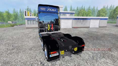Scania R700 [blue black] for Farming Simulator 2015