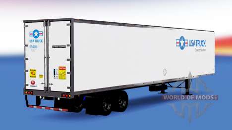 All-metal semi-trailer USA Truck for American Truck Simulator