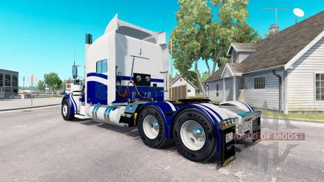 Skin Custom 9 for the truck Peterbilt 389 for American Truck Simulator