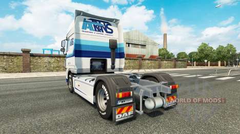 Italtrans skin for DAF truck for Euro Truck Simulator 2