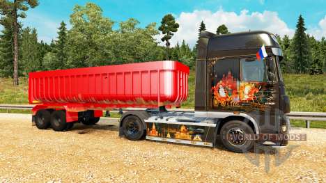 The semitrailer-dump v2.0 for Euro Truck Simulator 2