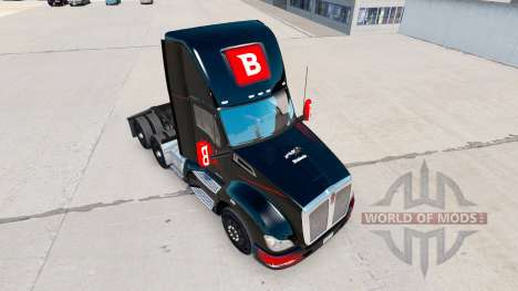 Skin Bitdefender tractor Kenworth for American Truck Simulator