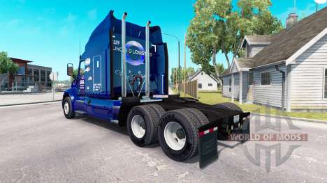 The Uncle D Logistics skin for the truck Peterbi for American Truck Simulator