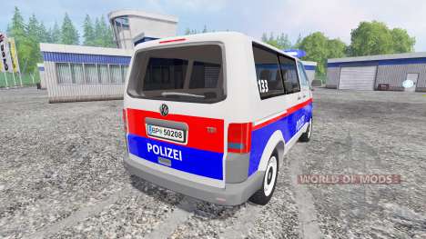 Volkswagen Transporter T5 Police v2.0 for Farming Simulator 2015