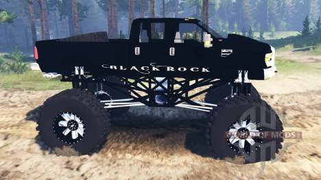 Ford F-350 [black rock] for Spin Tires