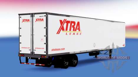 All-metal semi-trailer Xtra Lease for American Truck Simulator
