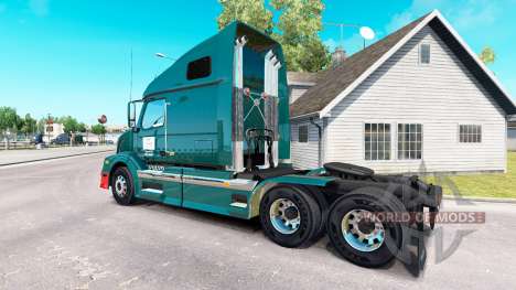 Wilson Trucking skin for Volvo truck VNL 670 for American Truck Simulator