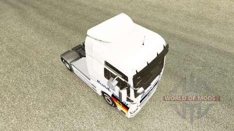 Bundeswehr skin for MAN truck for Euro Truck Simulator 2