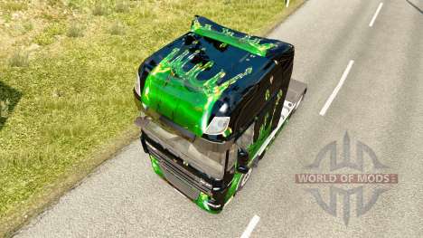ArtWorks skin for DAF truck for Euro Truck Simulator 2
