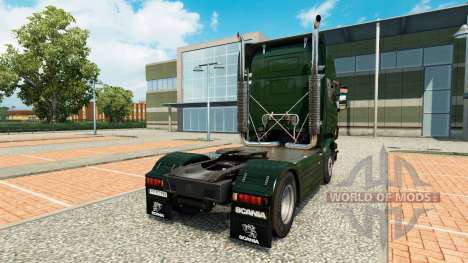 Skin H. Freund on tractor Scania for Euro Truck Simulator 2