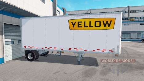 Uniaxial semi-trailer for American Truck Simulator