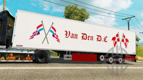Semi-trailer refrigerator Chereau Van Den D. C for Euro Truck Simulator 2