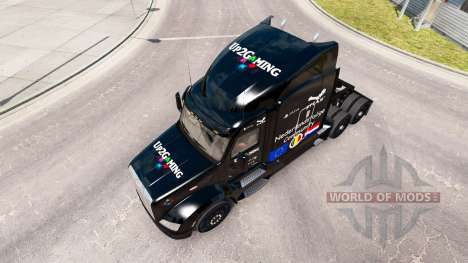 Up2Gaming skin for the truck Peterbilt for American Truck Simulator