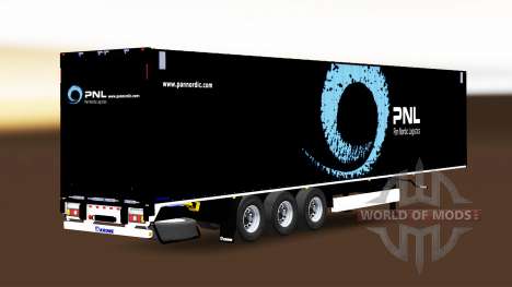 Semitrailer Krone Dryliner for Euro Truck Simulator 2