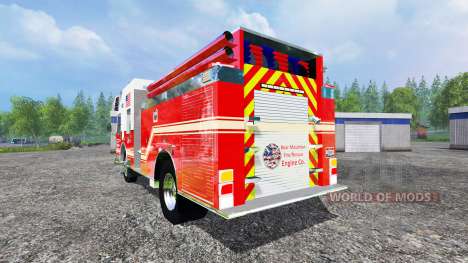 U.S Fire Truck v2.0 for Farming Simulator 2015