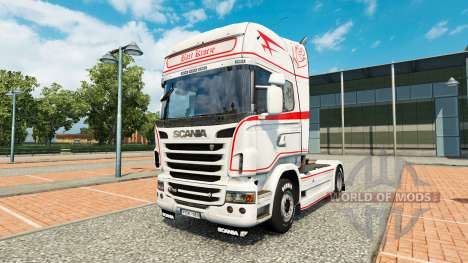 Skin Bart Kroeze at tractor Scania for Euro Truck Simulator 2