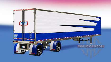 Custom refrigerated trailer for American Truck Simulator