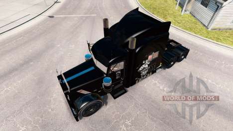 Motorhead skin for the truck Peterbilt 389 for American Truck Simulator