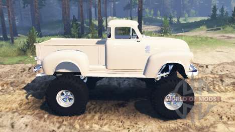 Chevrolet 3100 1951 for Spin Tires