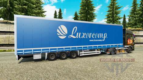 Curtain semi-trailer Luxorcomp for Euro Truck Simulator 2