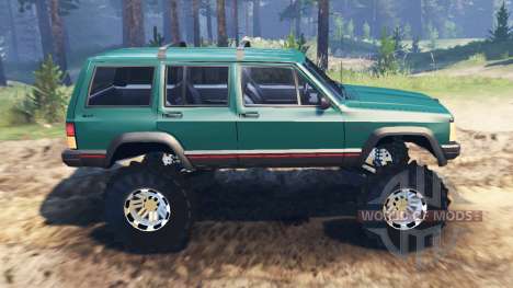 Jeep Cherokee XJ 1996 for Spin Tires