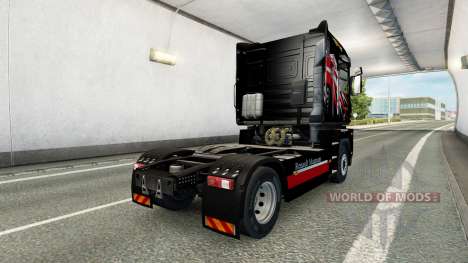 Trucker skin for truck Renault for Euro Truck Simulator 2