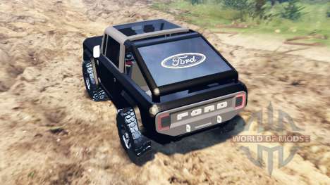 Ford Bronco Concept for Spin Tires