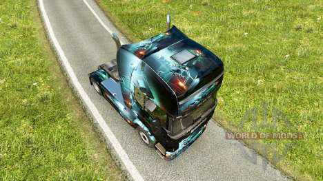 PC Ware skin for Scania truck for Euro Truck Simulator 2