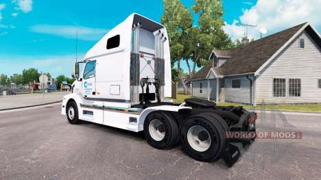Celadon skin for Volvo truck VNL 670 for American Truck Simulator