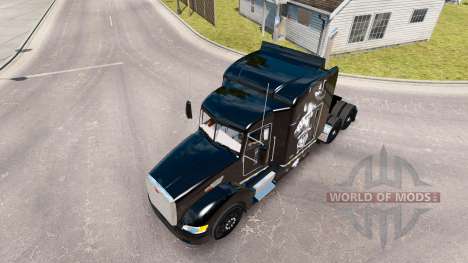 Motorhead skin for the truck Peterbilt 386 for American Truck Simulator