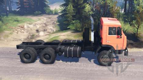 KamAZ-65111 v2.0 for Spin Tires