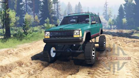 Jeep Cherokee XJ 1996 v2.0 for Spin Tires