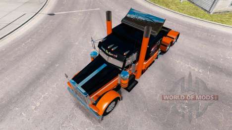 Iwona Blecharczyk skin for the truck Peterbilt 3 for American Truck Simulator