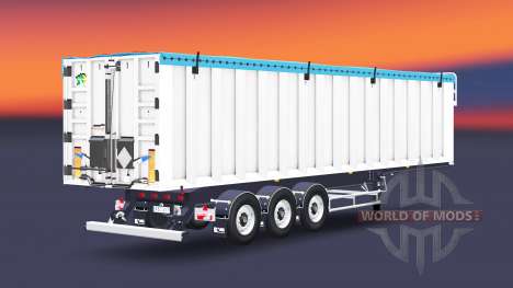 The semi-trailer Benalu tipper for Euro Truck Simulator 2