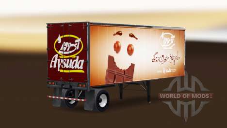 Iranian skins for trailers for American Truck Simulator