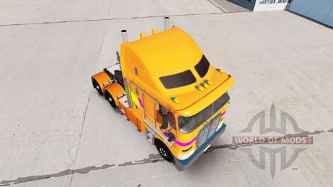 Skin Multicolor tractor Kenworth K200 for American Truck Simulator