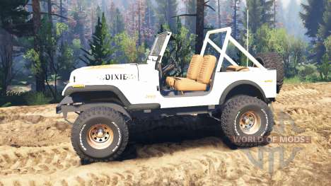 Jeep CJ-7 Renegade [Dixie] v2.0 for Spin Tires