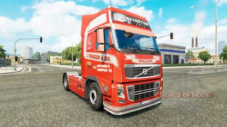 S. Verbeek skin for Volvo truck for Euro Truck Simulator 2