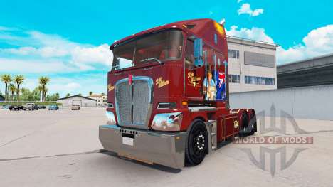 Skin RM Williams on tractor Kenworth K200 for American Truck Simulator