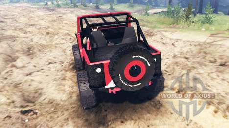 Jeep Wrangler 2005 for Spin Tires