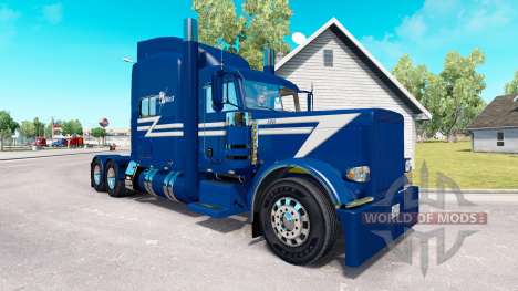 TransWest skin for the truck Peterbilt 389 for American Truck Simulator