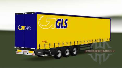 A collection of trailers with different loads v2 for Euro Truck Simulator 2