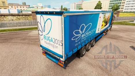 Skin BUGA 2015 for semi for Euro Truck Simulator 2