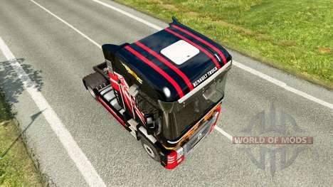 Trucker skin for truck Renault for Euro Truck Simulator 2