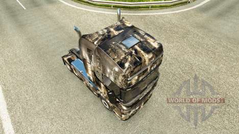 Skin City at tractor Scania for Euro Truck Simulator 2